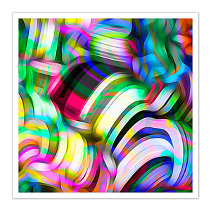Spin Dry, contemporary abstract limited edition fine art print by Bibi Viro