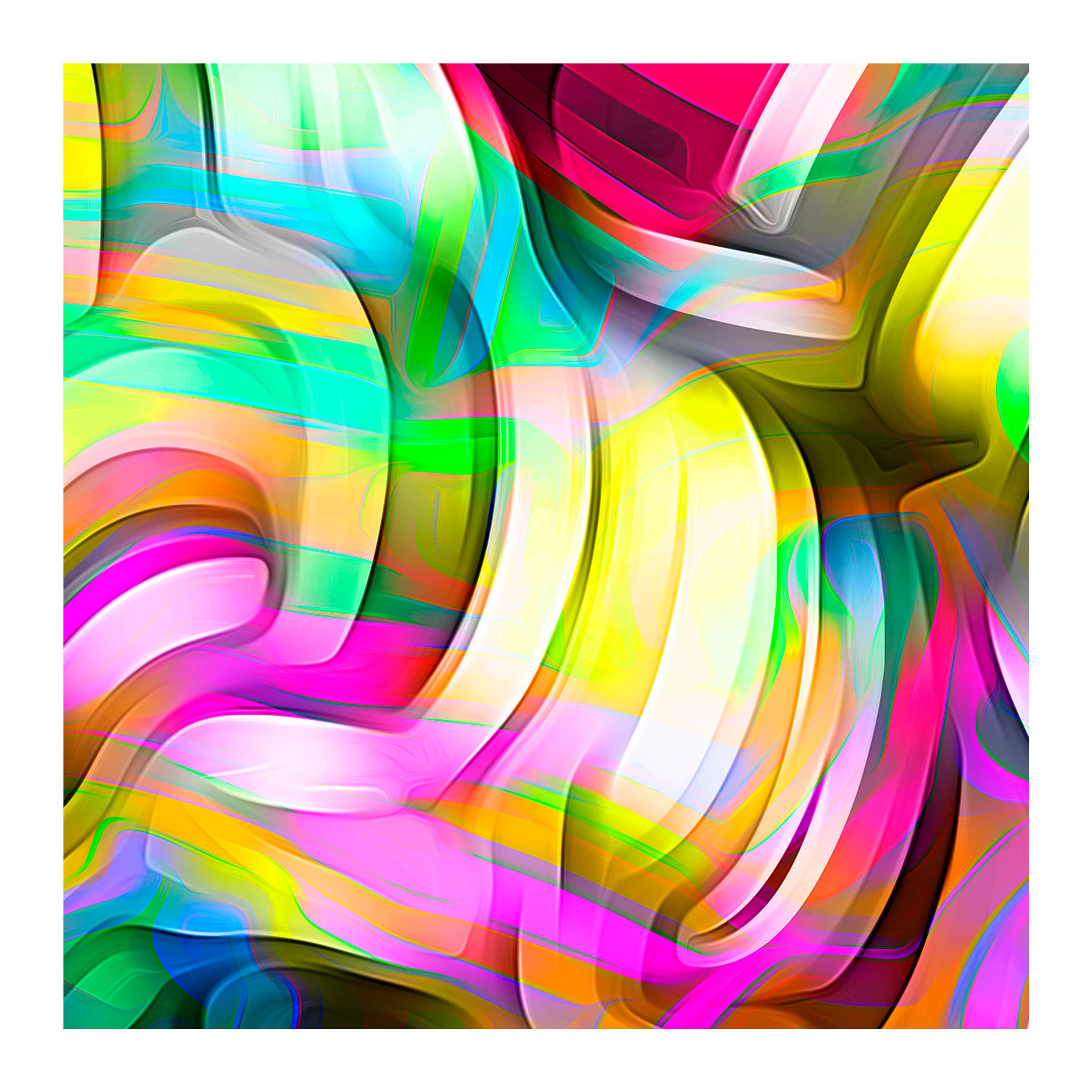 Spin Dry, contemporary abstract limited edition fine art print by Bibi Viro