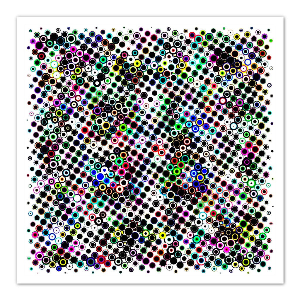 Prescription Only, abstract limited edition prints signed & numbered by the artist Bibi 